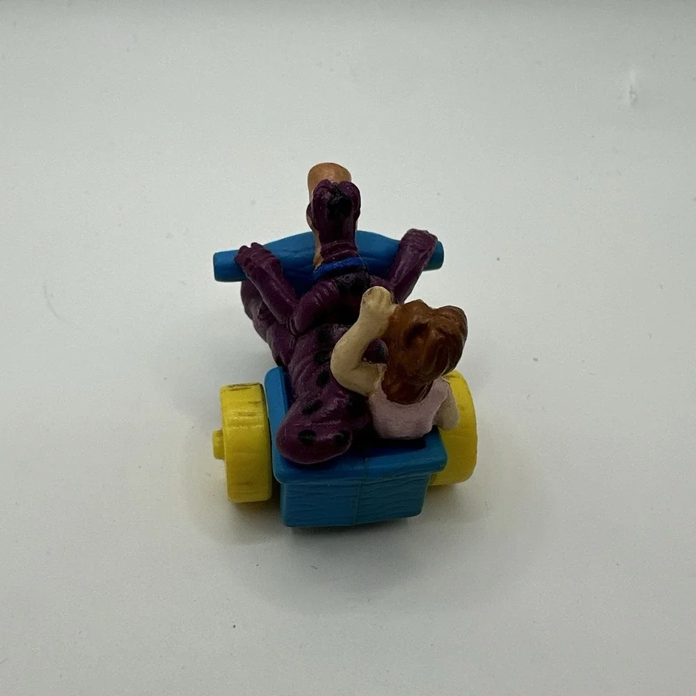 vintage 1994 McDonald's toy Pebbles and Dino from The Flintstones movie